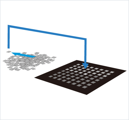 ［Image］Tray setter： 小尺寸单片用托盘排列机